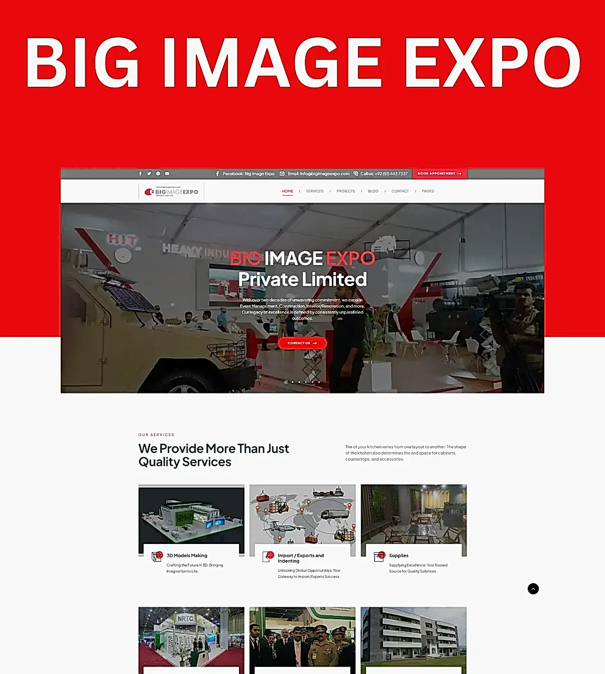 BSNS CONSULTING - Portfolio - big image expo