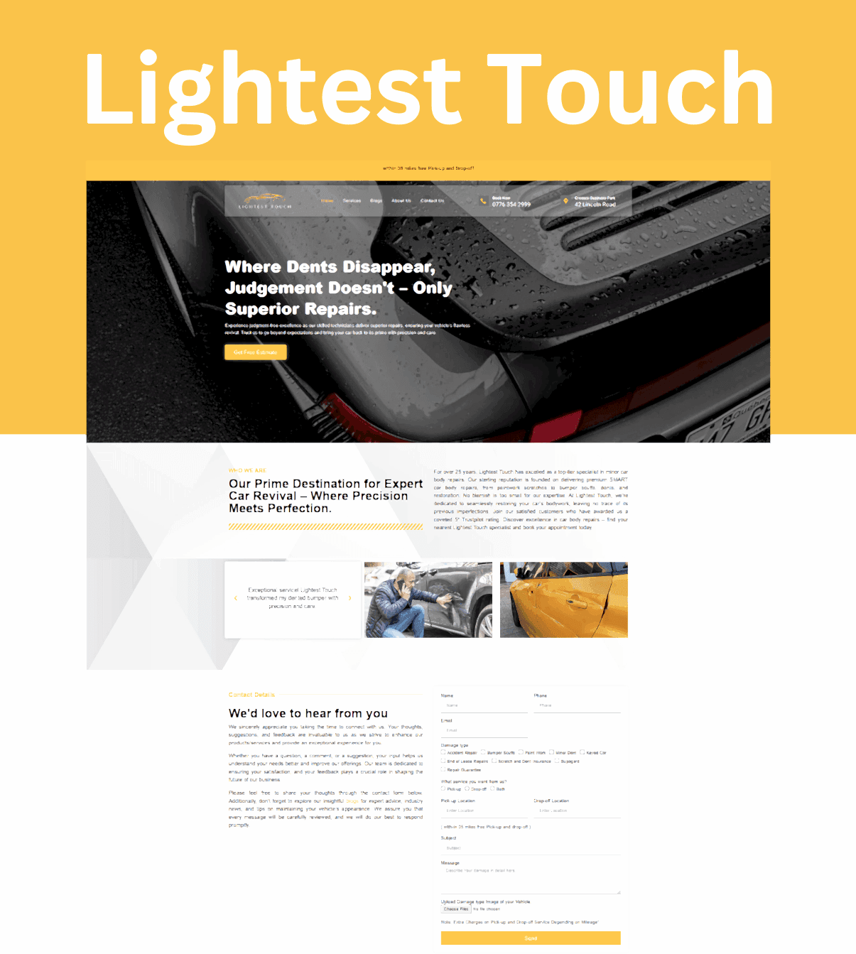 Lightest Touch - BSNS Portfolio